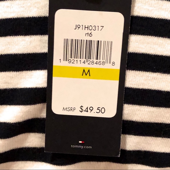 Tommy Hilfiger Striped Long Sleeve Shirt - Picture 6 of 7